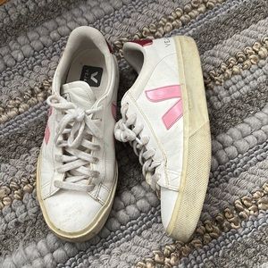 Veja Campo Bicolor Leather Shoes 37